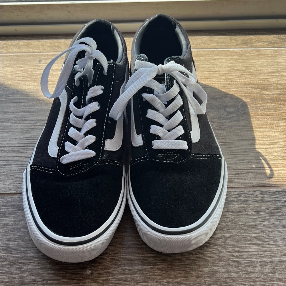 Vans Black and White Sneakers